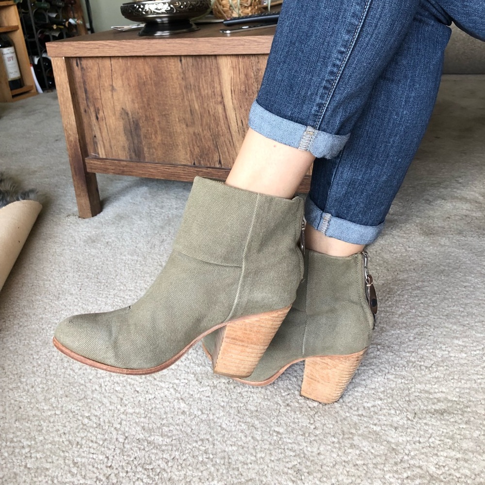 Rag & Bone Classic Newbury Boot size 39 (green)